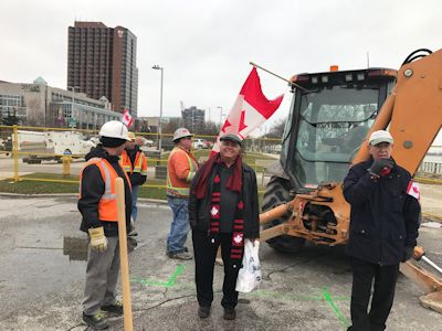 Great Canadian Flag Project - Ground Breaking